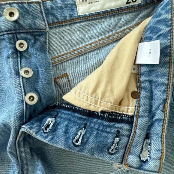 Rag & Bone Distressed Denim Shorts Sz 26 - Picture 4 of 4